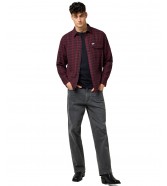 Koszula Wrangler 1 PKT FLANNEL SHIRT 112371522 Black Wine