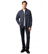 Koszula Wrangler 1 PKT FLANNEL SHIRT 112371523 Midnight Grey