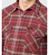 Koszula Wrangler WESTERN SHIRT 112371525 Ruby Wine