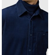 Koszula Wrangler 1 PKT CORDUROY SHIRT 112371527 Navy