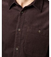 Koszula Wrangler 1 PKT CORDUROY SHIRT 112371528 Mole