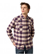 Koszula Wrangler WESTERN SHIRT 112371545 Birch Blue