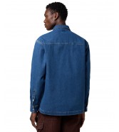 Koszula Wrangler OVERSHIRT 112371546 Retro Blue