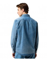 Koszula Wrangler 1 PKT SHIRT 112371549 Indigo Valley