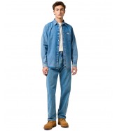 Koszula Wrangler 1 PKT SHIRT 112371549 Indigo Valley