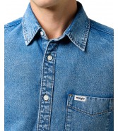 Koszula Wrangler 1 PKT SHIRT 112371549 Indigo Valley