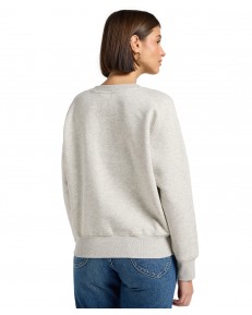 Bluza Lee RAGLAN CREW SWS 112371560 Grey Heather