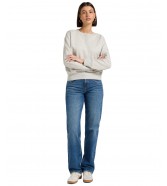 Bluza Lee RAGLAN CREW SWS 112371560 Grey Heather