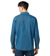 Koszula Wrangler WESTERN SHIRT 112371572 Olive Breeze