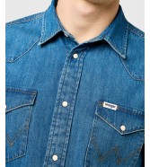 Koszula Wrangler WESTERN SHIRT 112371572 Olive Breeze