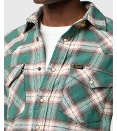 Koszula Wrangler WESTERN SHIRT 112371615 Bistro Green