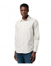 Koszula Wrangler 1 PKT SHIRT 112371616 Green Oxford