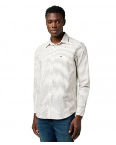 Koszula Wrangler 1 PKT SHIRT 112371616 Green Oxford