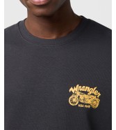 Bluza Wrangler AMERICANA CREW 112371648 Faded Black