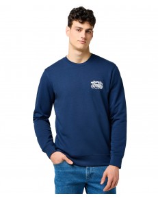 Bluza Wrangler AMERICANA CREW 112371649 Navy