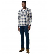 Koszula Wrangler 1 PKT INDIGO SHIRT 112371652 Light Indigo