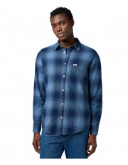 Koszula Wrangler 1 PKT INDIGO SHIRT 112371653 Dark Indigo