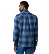 Koszula Wrangler 1 PKT INDIGO SHIRT 112371653 Dark Indigo