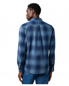 Koszula Wrangler 1 PKT INDIGO SHIRT 112371653 Dark Indigo