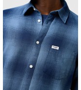 Koszula Wrangler 1 PKT INDIGO SHIRT 112371653 Dark Indigo
