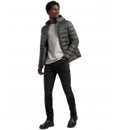 Kurtka Lee PUFFER JACKET 112371658 Static Gray
