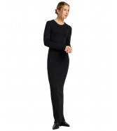 Sukienka Lee CREW NECK MAXI DRESS 112371664 Unionall Black