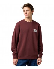 Bluza Wrangler AMERICANA CREW 112371680 Decadent Chocolate