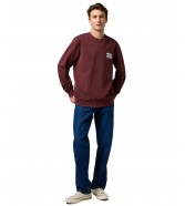 Bluza Wrangler AMERICANA CREW 112371680 Decadent Chocolate
