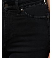 Jeansy Wrangler Straight 112371749 Nebula Black