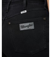 Jeansy Wrangler Straight 112371749 Nebula Black