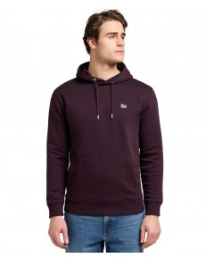 Bluza Lee PLAIN HOODIE 112371837 Deep Wine