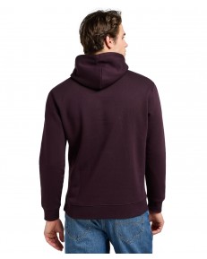 Bluza Lee PLAIN HOODIE 112371837 Deep Wine