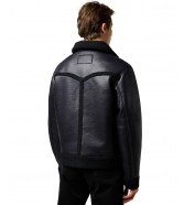 Kurtka Wrangler SHEARLING JACKET 112371854 Black