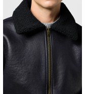 Kurtka Wrangler SHEARLING JACKET 112371854 Black