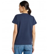 T-shirt Lee V NECK TEE 112371856 Mood Indigo