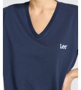 T-shirt Lee V NECK TEE 112371856 Mood Indigo