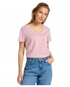 T-shirt Lee V NECK TEE 112371857 Pretty Plum