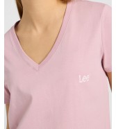 T-shirt Lee V NECK TEE 112371857 Pretty Plum