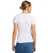 T-shirt Lee SLIM TEE 112371877 Bright White