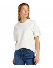 T-shirt Lee POCKET TEE 112371882 Ecru