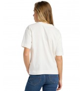 T-shirt Lee POCKET TEE 112371882 Ecru