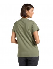 T-shirt Lee PEACE TEE 112371886 Olive Stone