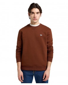 Bluza Lee PATCH CREW SWS 112371910 Luxe Brown