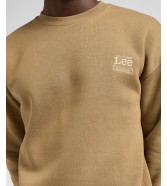 Bluza Lee WW ESSENTIAL CREW 112372357 Dark Khaki