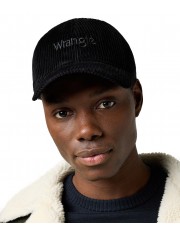 Czapka Wrangler CORDUROY CAP 112372374 Black