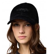 Czapka Wrangler CORDUROY CAP 112372374 Black
