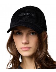 Czapka Wrangler CORDUROY CAP 112372374 Black