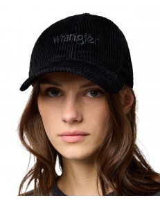 Czapka Wrangler CORDUROY CAP 112372374 Black