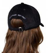 Czapka Wrangler CORDUROY CAP 112372374 Black