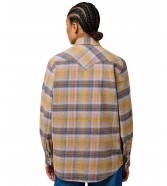 Koszula Wrangler LOOSE WESTERN SHIRT 112372390 Chai Tea